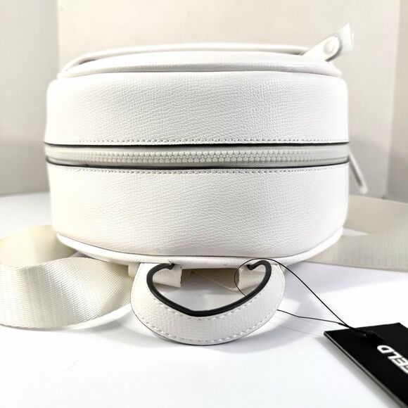NWT Karl Lagerfeld Paris Mini Backpack MSRP $198 Authentic White Mini Pack FLAW main image 9